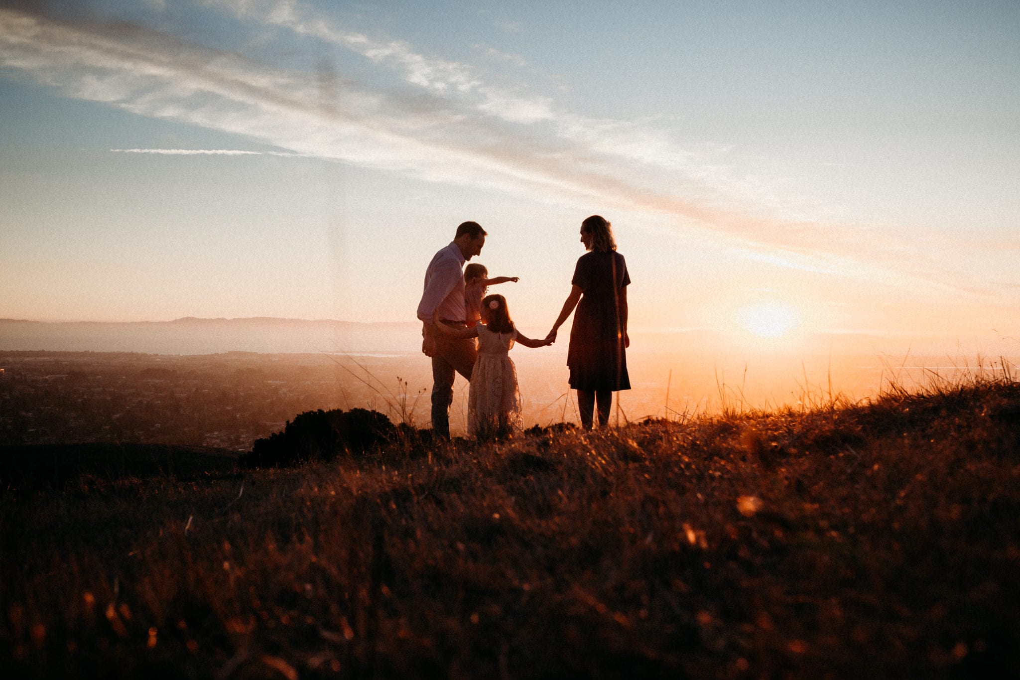 Family Photography golden hour Knowland Park, Oakland CA by Xilo Photography