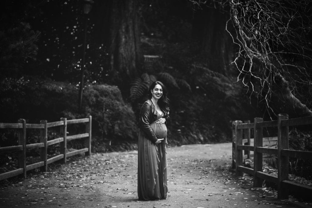 Maternity Photography Session UC Berkeley Botanical Gardens