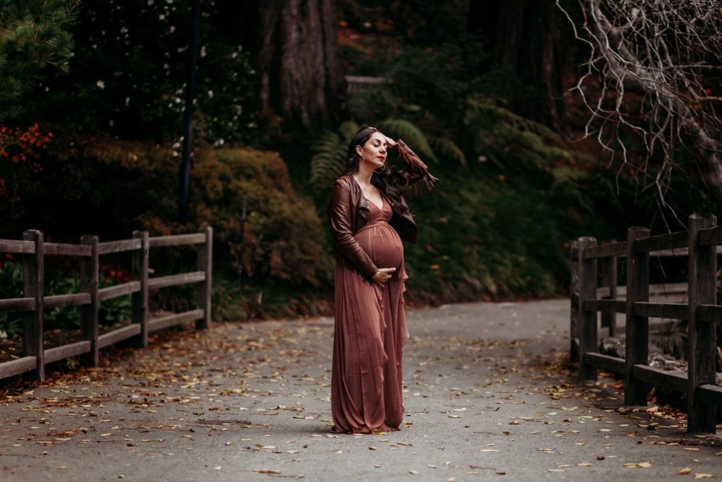 Maternity Photography, UC Botanical Gardens • 